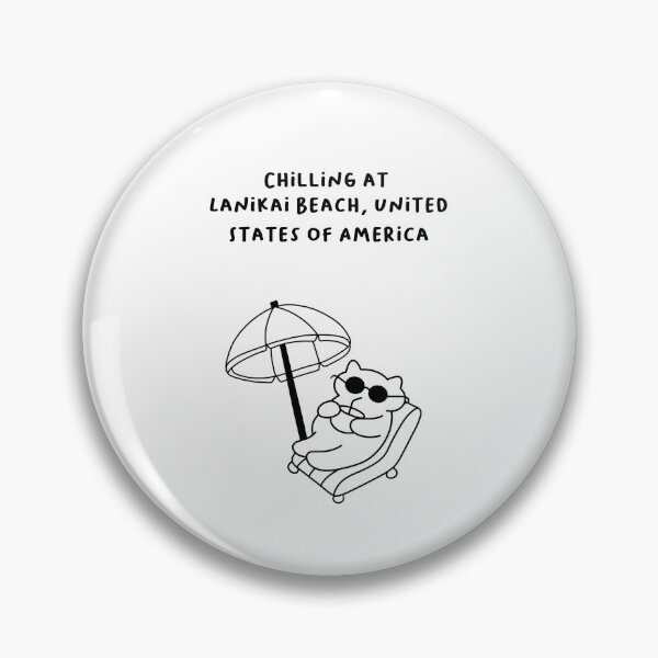 Item preview, "Chilling at Lanikai Beach, United States of America" | Travel, Vacation designed and sold by RM-Journey.