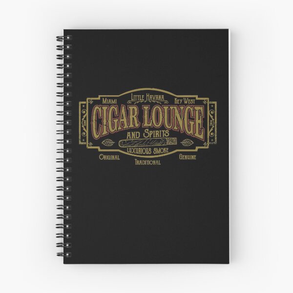 Item preview, Cigar Lounge and Spirits vintage t-shirt designed and sold by Agui.