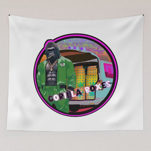 Item preview, Gorilla Boxes: Bold Weed Design Concept designed and sold by GrizzlyCollective.