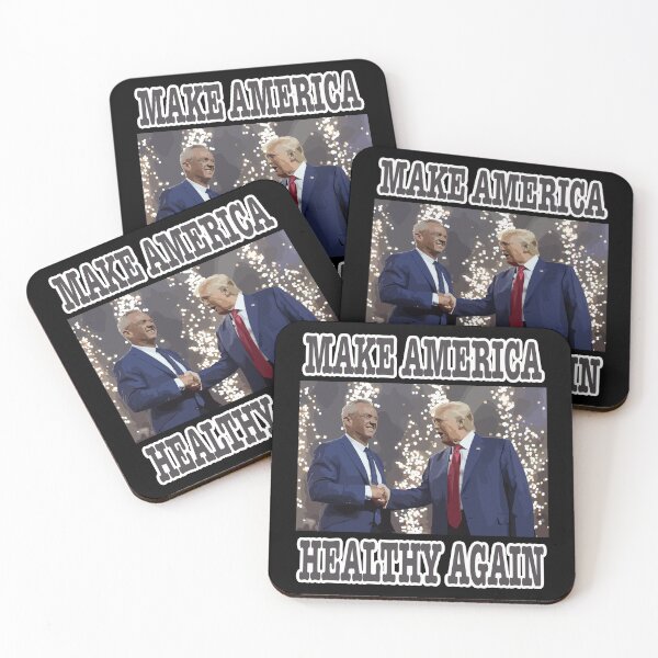 Item preview, Make America Healthy Again Trump and RFK Jr. designed and sold by PerkyParakeet.