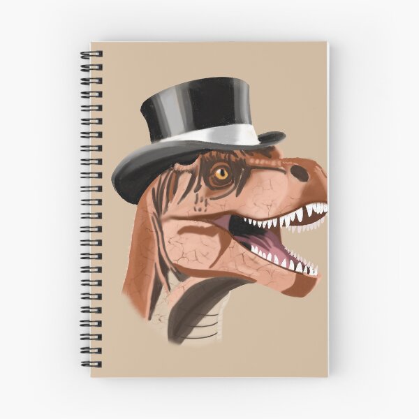 Item preview, Top Hat T-Rex designed and sold by Wrabbitheart.
