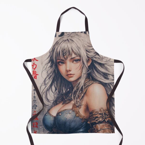 Item preview, Barbarian Warrior Girl Poster - Powerful Anime Design designed and sold by AnimeMangaGirls.