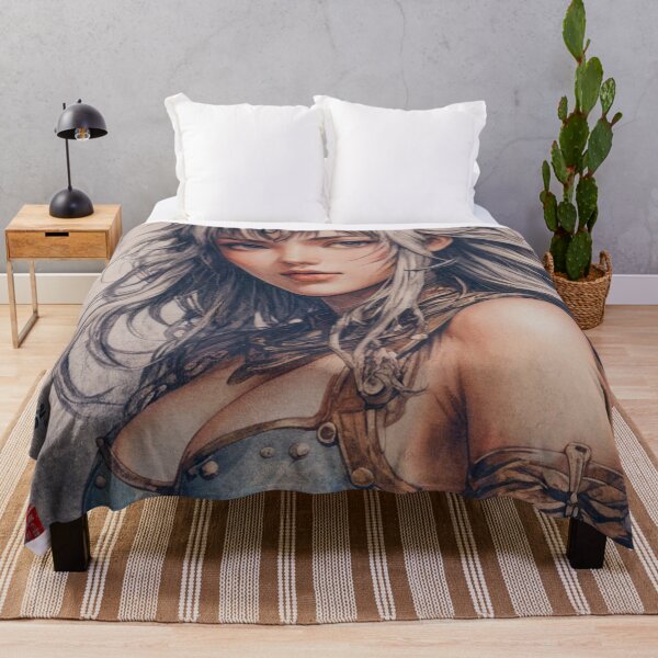 Item preview, Barbarian Warrior Girl Poster - Powerful Anime Design designed and sold by AnimeMangaGirls.