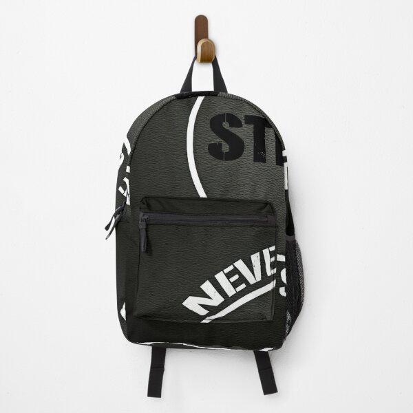 Item preview, "A motivational image with the phrase 'NEVER GIVE UP' surrounding the central message 'STAY STRONG.'" designed and sold by Omar-mo24.