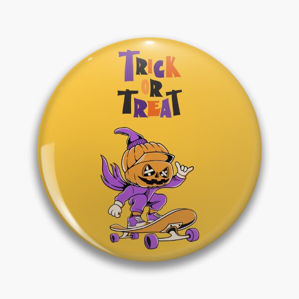 Item preview, Skater Pumpkin Trick or Treat  designed and sold by FanFest.