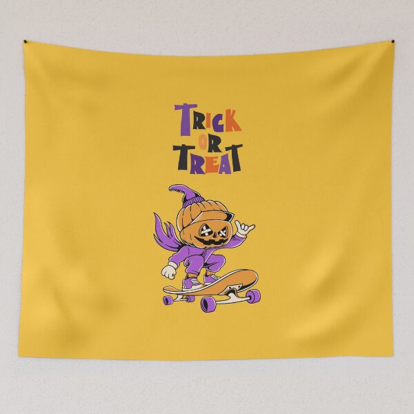 Item preview, Skater Pumpkin Trick or Treat  designed and sold by FanFest.