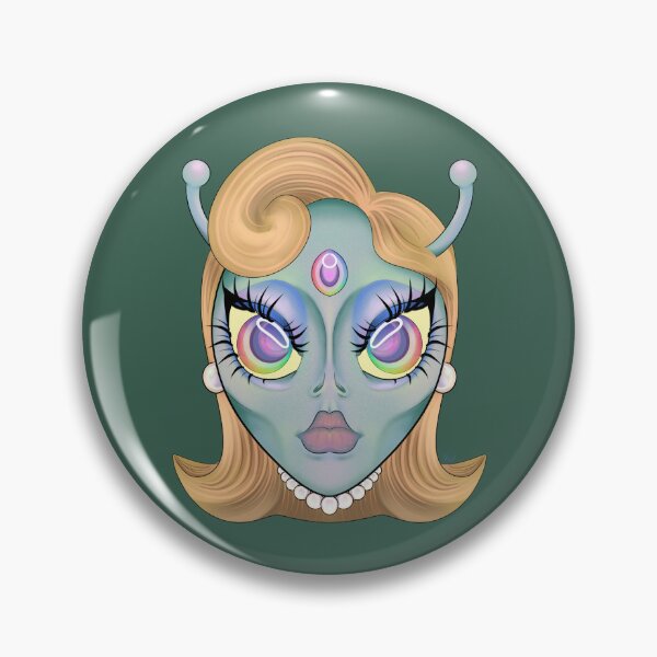 Item preview, Alien Doll Head designed and sold by vindella.