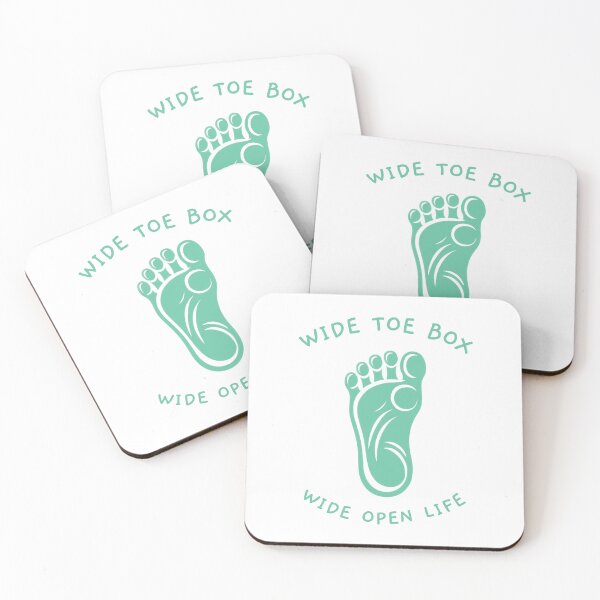 Item preview, Wide Toe Box, Wide Open Life - Barefoot designed and sold by Subtle Awe.