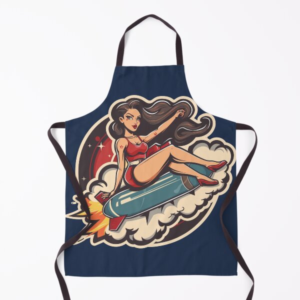 Item preview, Rocket Pinup Girl designed and sold by Sza1a.