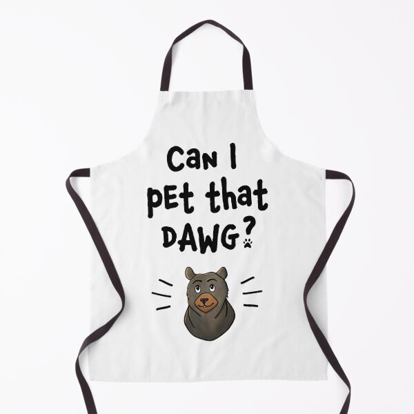 Item preview, Can I Pet That Dawg playful style designed and sold by GosiaArtGarden.