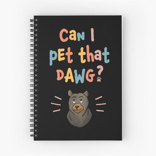 Item preview, Can I Pet That Dawg retro style designed and sold by GosiaArtGarden.