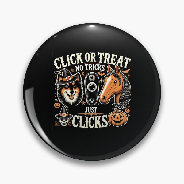 Item preview, Halloween Clicker Training - Click Or Treat - No Tricks Just Clicks designed and sold by GRABAPSHOP.