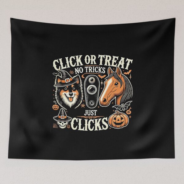 Item preview, Halloween Clicker Training - Click Or Treat - No Tricks Just Clicks designed and sold by GRABAPSHOP.