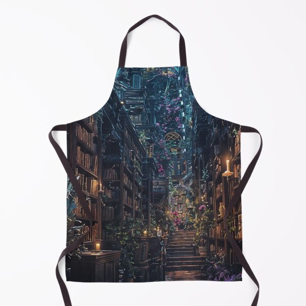 Item preview, Enchanted Archives: A Celestial Library of Dreams designed and sold by oanaunciuleanu.