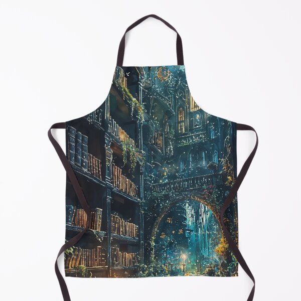 Item preview, Enchanted Archives: A Celestial Library of Dreams designed and sold by oanaunciuleanu.