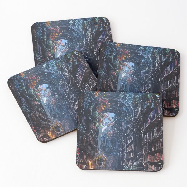 Item preview, Enchanted Archives: A Celestial Library of Dreams designed and sold by oanaunciuleanu.