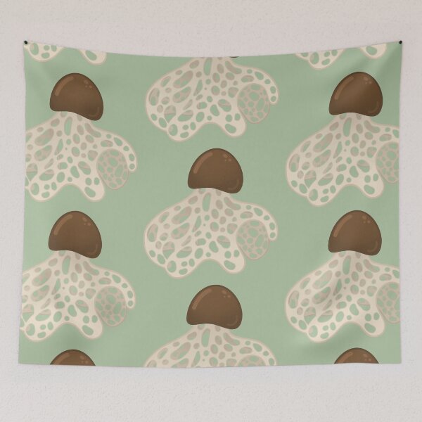 Item preview, Bridal Veil Mushroom designed and sold by bumblebreeart.