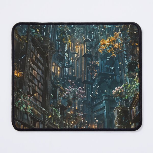 Item preview, Enchanted Archives: A Celestial Library of Dreams designed and sold by oanaunciuleanu.