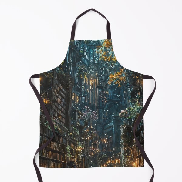 Item preview, Enchanted Archives: A Celestial Library of Dreams designed and sold by oanaunciuleanu.