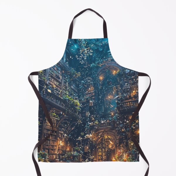 Item preview, Enchanted Archives: A Celestial Library of Dreams designed and sold by oanaunciuleanu.