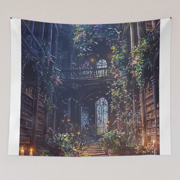 Item preview, Enchanted Archives: A Celestial Library of Dreams designed and sold by oanaunciuleanu.