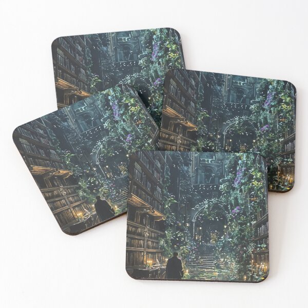 Item preview, Enchanted Archives: A Celestial Library of Dreams designed and sold by oanaunciuleanu.