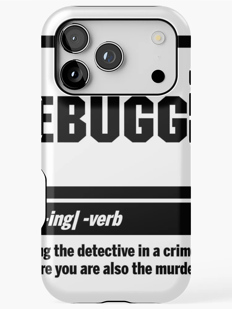 Thumbnail 1 of 4, iPhone Case, Debugging designed and sold by OddityDesign.