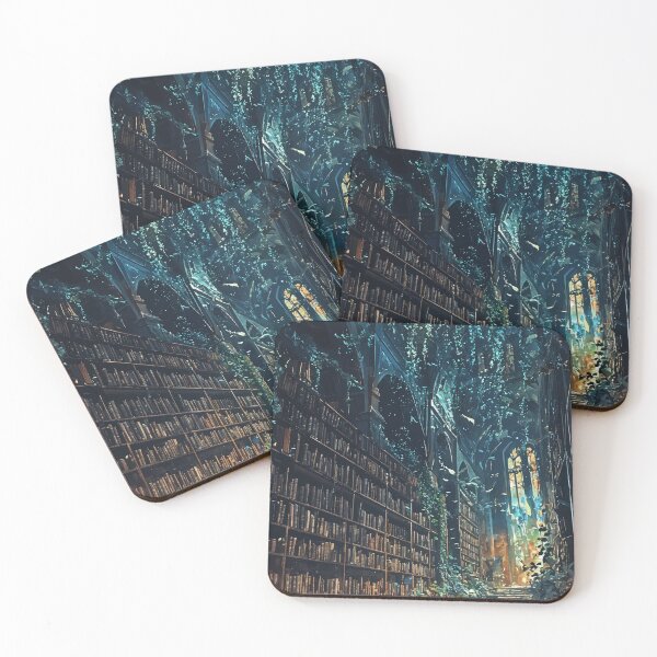 Item preview, Enchanted Archives: A Celestial Library of Dreams designed and sold by oanaunciuleanu.