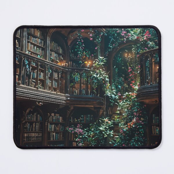 Item preview, Enchanted Archives: A Celestial Library of Dreams designed and sold by oanaunciuleanu.