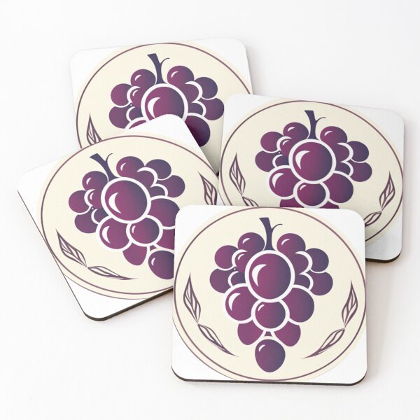 Item preview, Purple grapes logo designed and sold by PaulDancer.