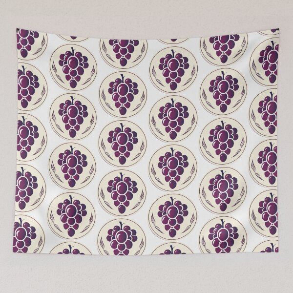 Item preview, Purple grapes logo designed and sold by PaulDancer.