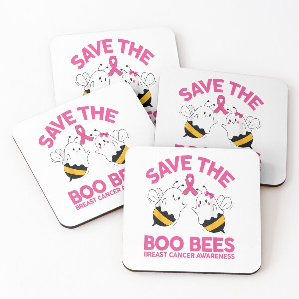 Item preview, Save The Boobees Boo Bees Breast Cancer Halloween Women designed and sold by iam8lu3.