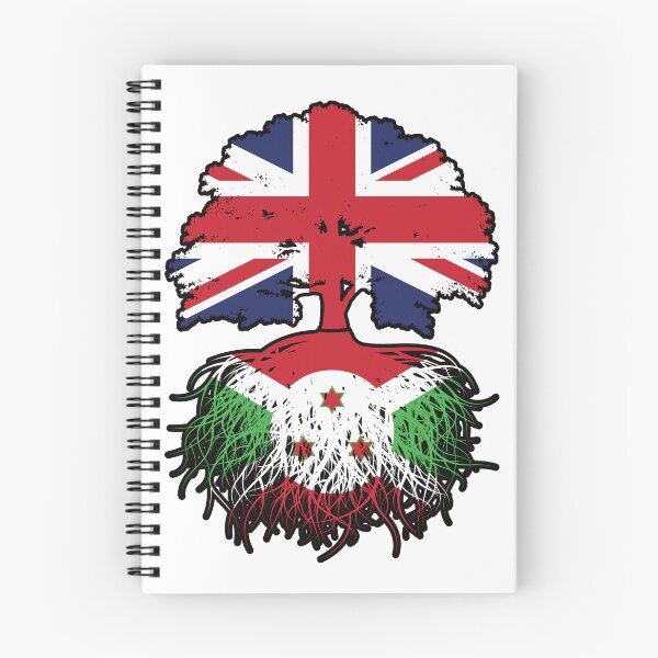 Item preview, Burundi Burundian British UK Tree Roots Flag designed and sold by FlagX.