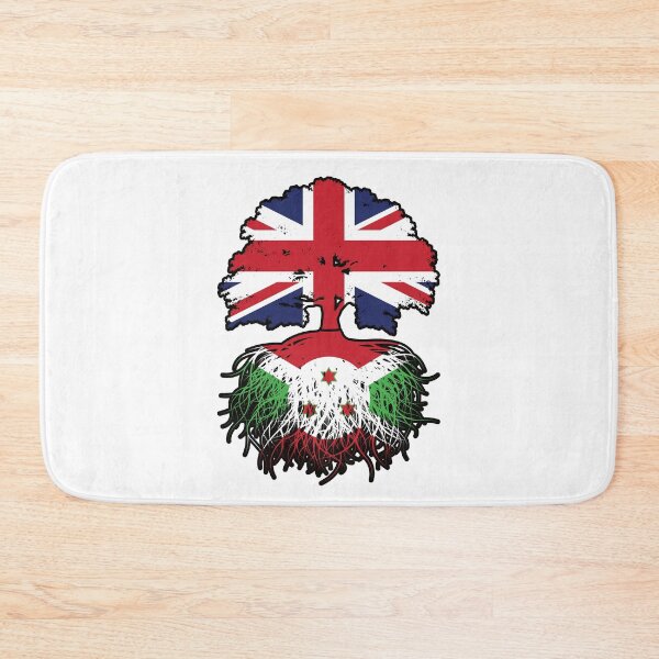 Item preview, Burundi Burundian British UK Tree Roots Flag designed and sold by FlagX.