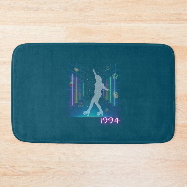 Item preview, 1994 Roller Rink Neon Day Glo Retro Flashback designed and sold by LivingRoomZoo.