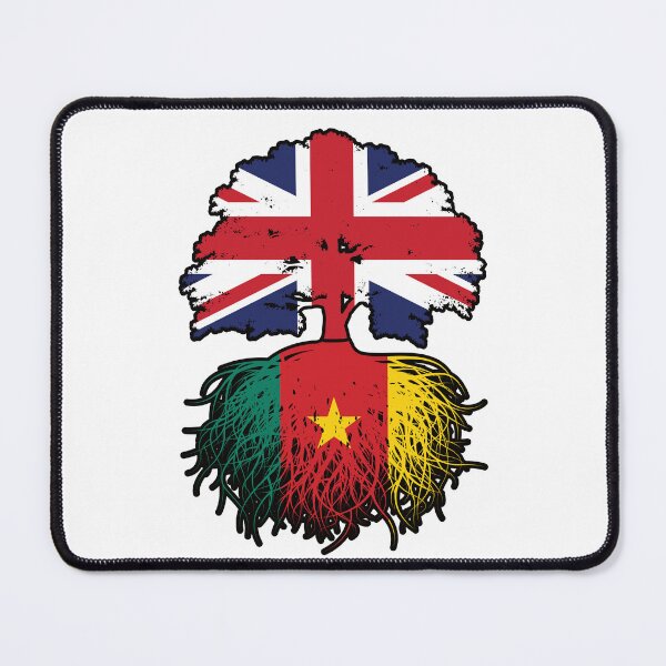 Item preview, Cameroon Cameroonian British UK Tree Roots Flag designed and sold by FlagX.