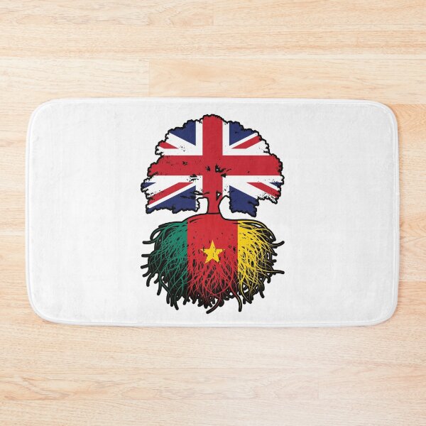 Item preview, Cameroon Cameroonian British UK Tree Roots Flag designed and sold by FlagX.