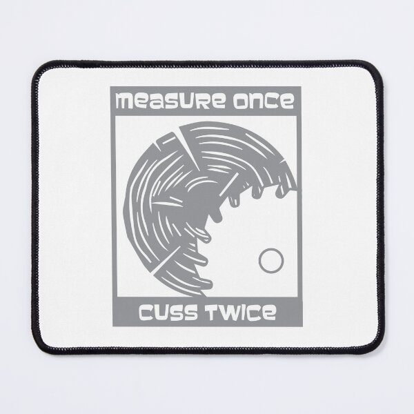 Item preview, Measure Once Cuss Twice designed and sold by OddityDesign.