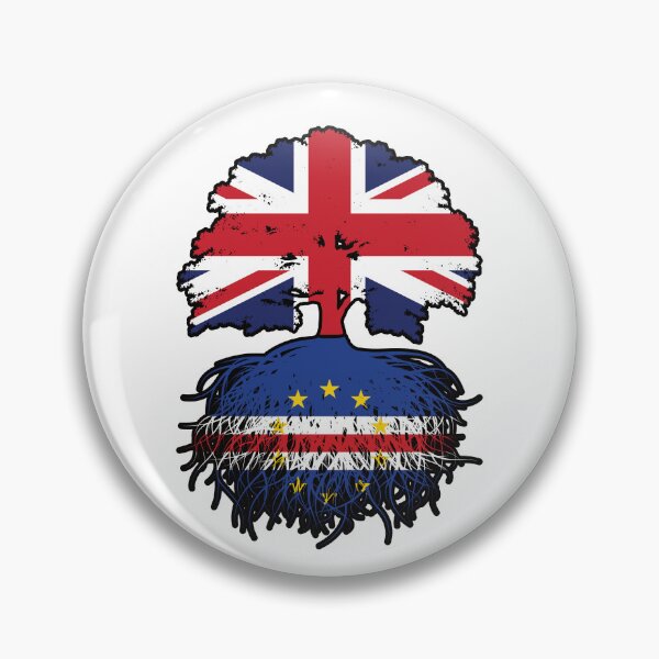 Item preview, Cabo Verde Cabo Verdean British UK Tree Roots Flag designed and sold by FlagX.