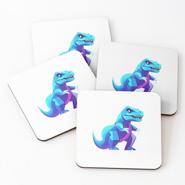 Item preview, Geometric Blue Dinosaur Design designed and sold by BeUniqueCo.