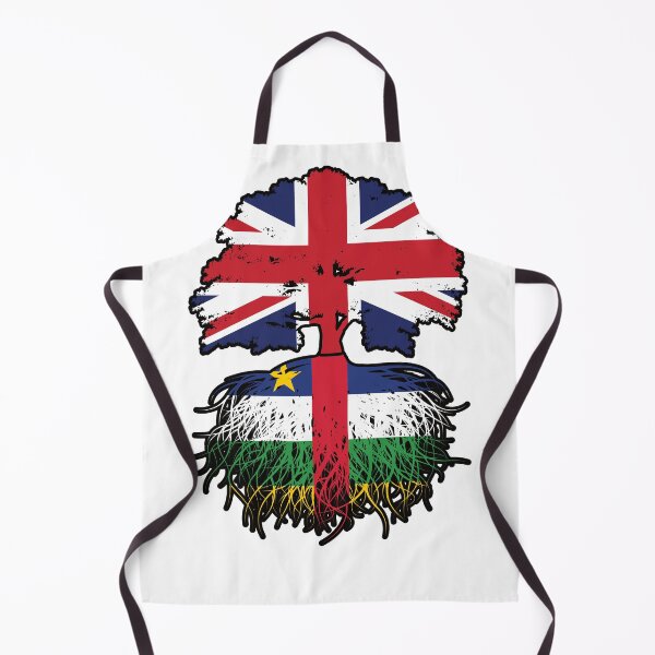 Item preview, Central African Republic Central African British UK Tree Roots Flag designed and sold by FlagX.