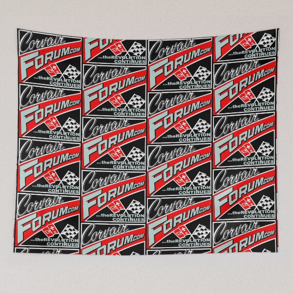 Item preview, Corvair Forum Turbo Logo designed and sold by FlatSixGraphics.