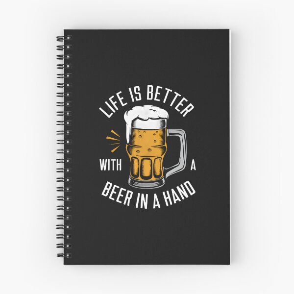 Item preview, Life Is Better With A Beer In Hand Retro Design designed and sold by drsnlnd.