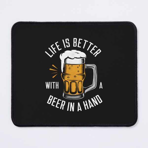 Item preview, Life Is Better With A Beer In Hand Retro Design designed and sold by drsnlnd.
