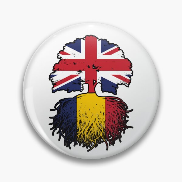 Item preview, Chad Chadian British UK Tree Roots Flag designed and sold by FlagX.