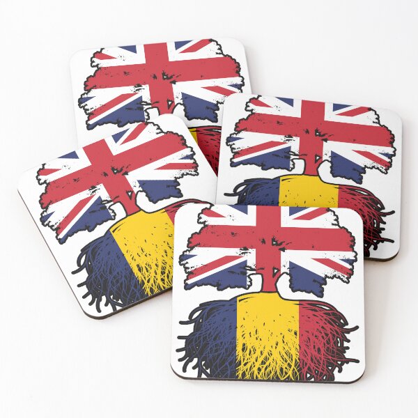 Item preview, Chad Chadian British UK Tree Roots Flag designed and sold by FlagX.