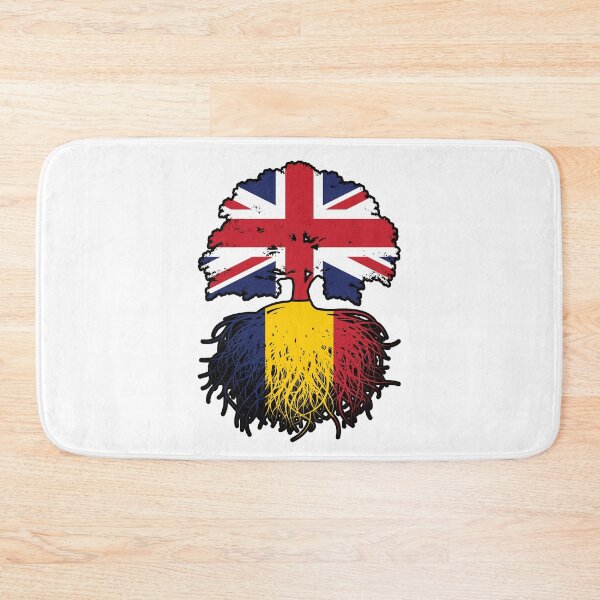 Item preview, Chad Chadian British UK Tree Roots Flag designed and sold by FlagX.