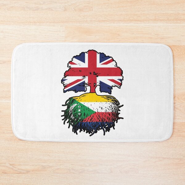 Item preview, Comoros Comorian British UK Tree Roots Flag designed and sold by FlagX.