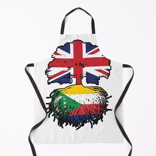 Item preview, Comoros Comorian British UK Tree Roots Flag designed and sold by FlagX.