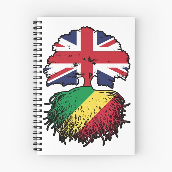 Item preview, Congo Congolese British UK Tree Roots Flag designed and sold by FlagX.